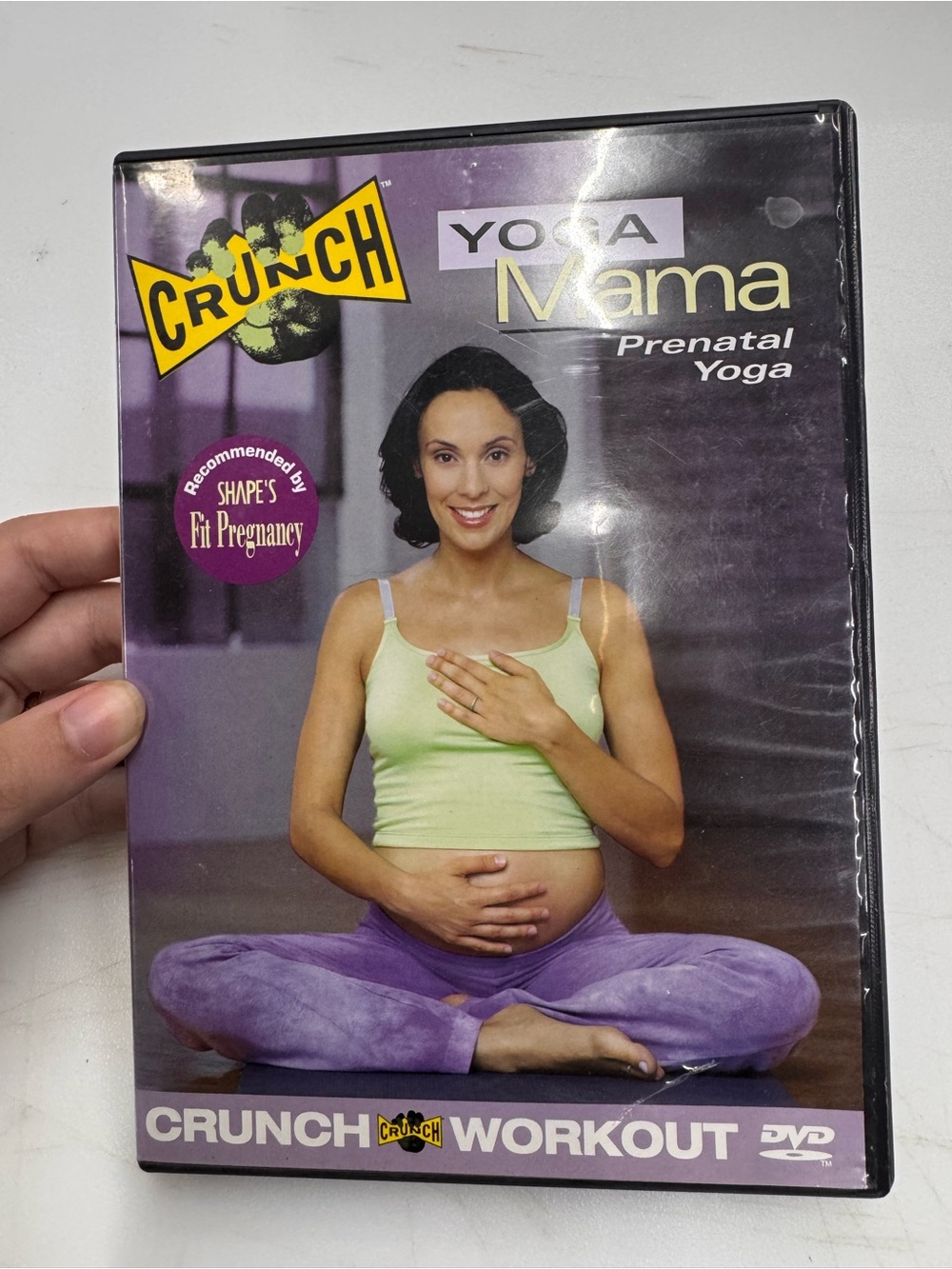 Crunch Yoga Mama - Prenatal Yoga (DVD, 2004) Instructor Susan Elkind Tested